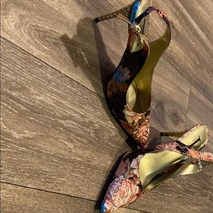 J. Renee Floral Slingback Pump